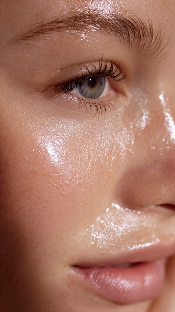 Oily skin